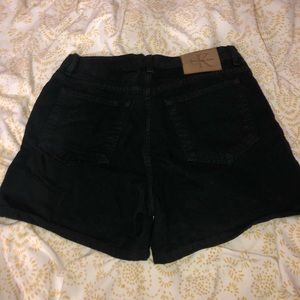 Vintage Calvin Klein black shorts